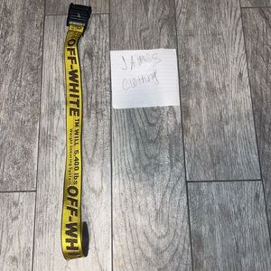 Off white belt